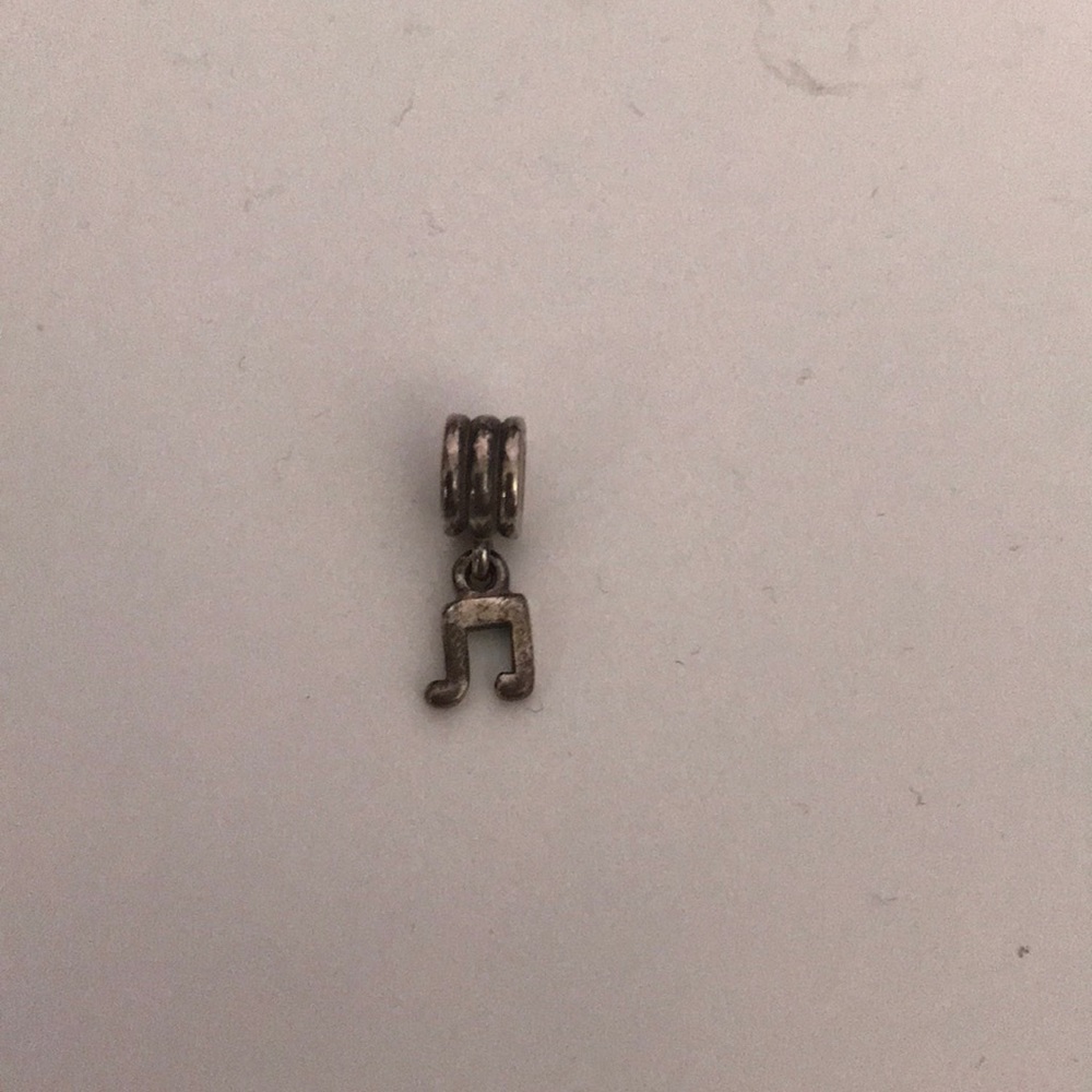 Music note pandora charm